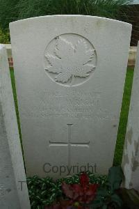 Canada Cemetery Tilloy Les Cambrai - Wright, Walter Horace